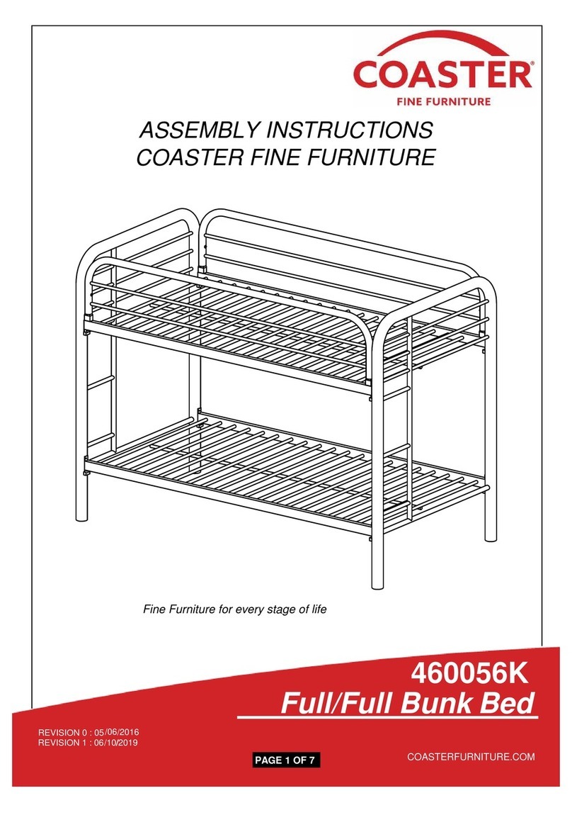 Coaster 460056K Manuel utilisateur