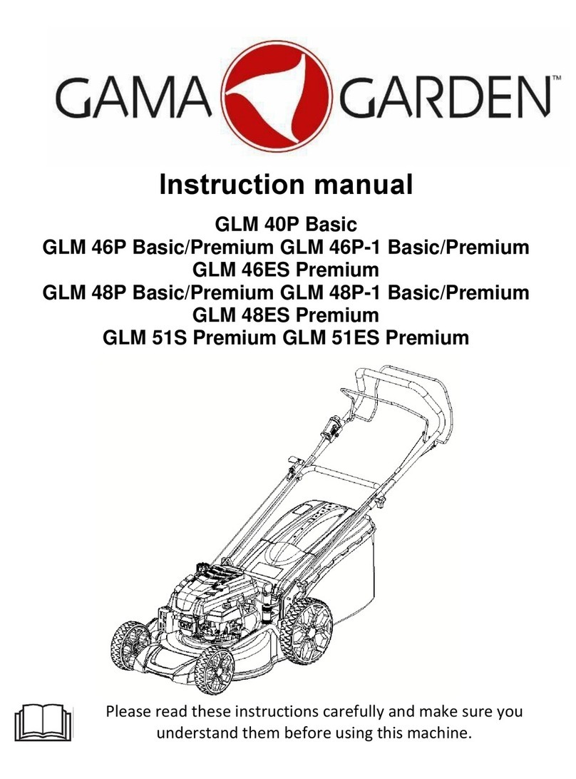 Gama Garden GLM 40P Basic Manuel utilisateur
