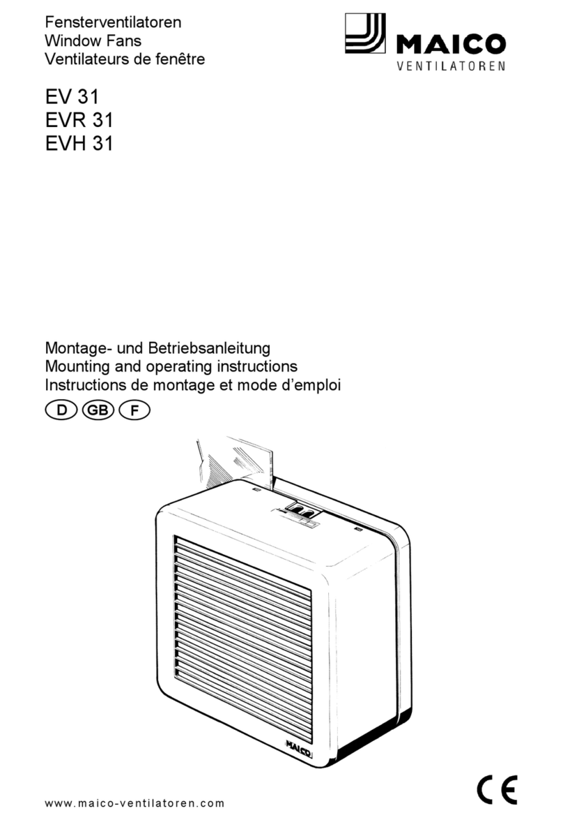 Maico EVR 31 Manuel de service