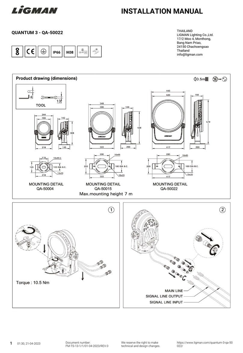 LIGMAN QUANTUM 3 Manuel utilisateur