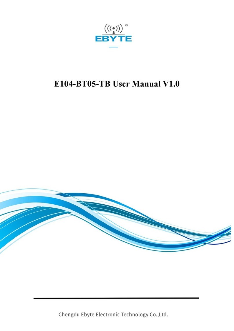 Ebyte E104-BT05-TB Manuel utilisateur