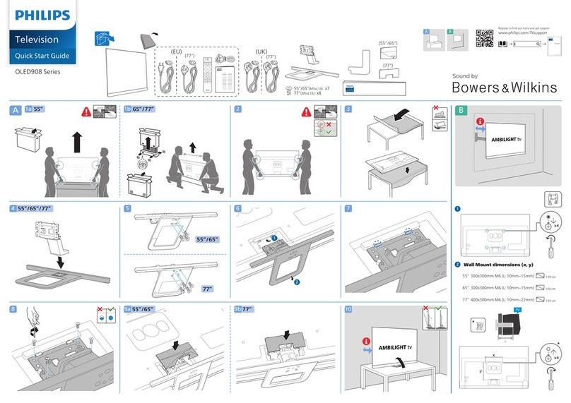 Philips OLED908 Series Manuel utilisateur
