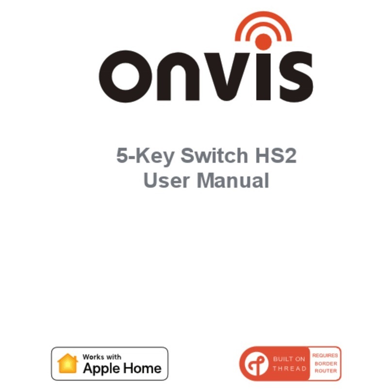 Onvis HS2 Manuel utilisateur