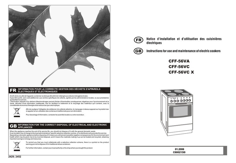 Facile CFF-56VA Fiche technique