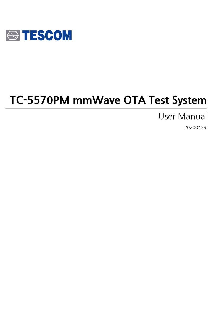 Tescom TC-5570PM Manuel utilisateur