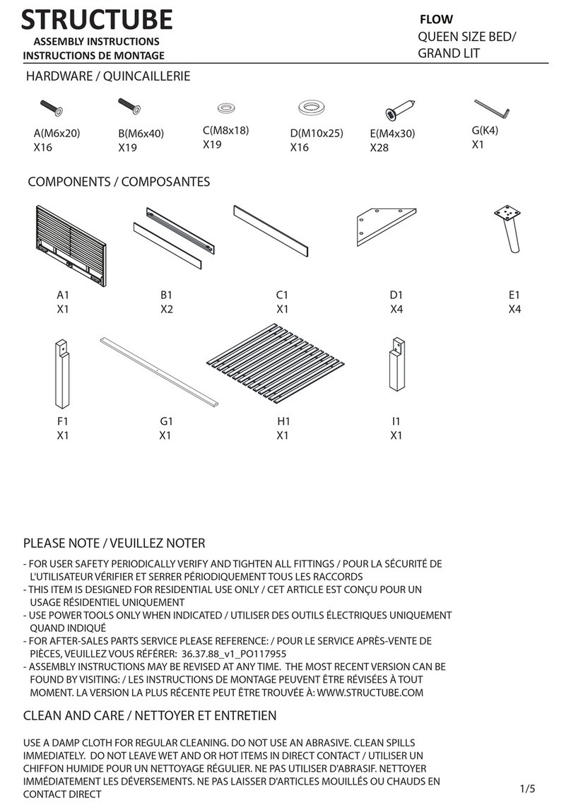 STRUCTUBE FLOW Manuel utilisateur STRUCTUBE FLOW Manuel utilisateur