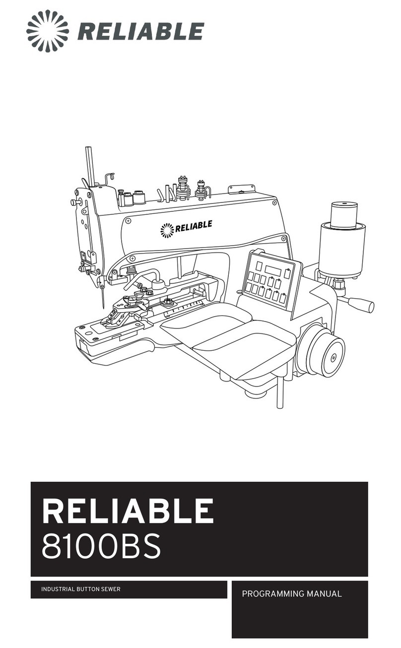 Reliable 8100BS Manuel du propriétaire
