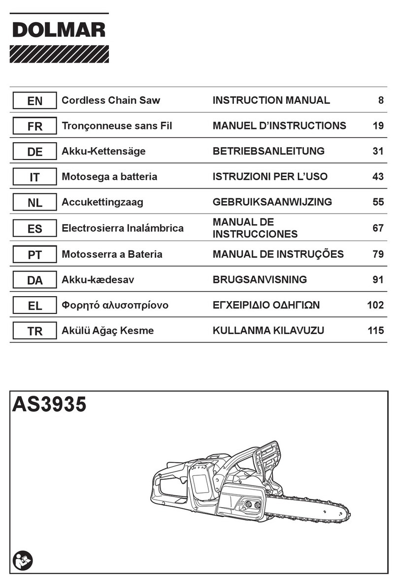 Dolmar AS3935 Manuel utilisateur