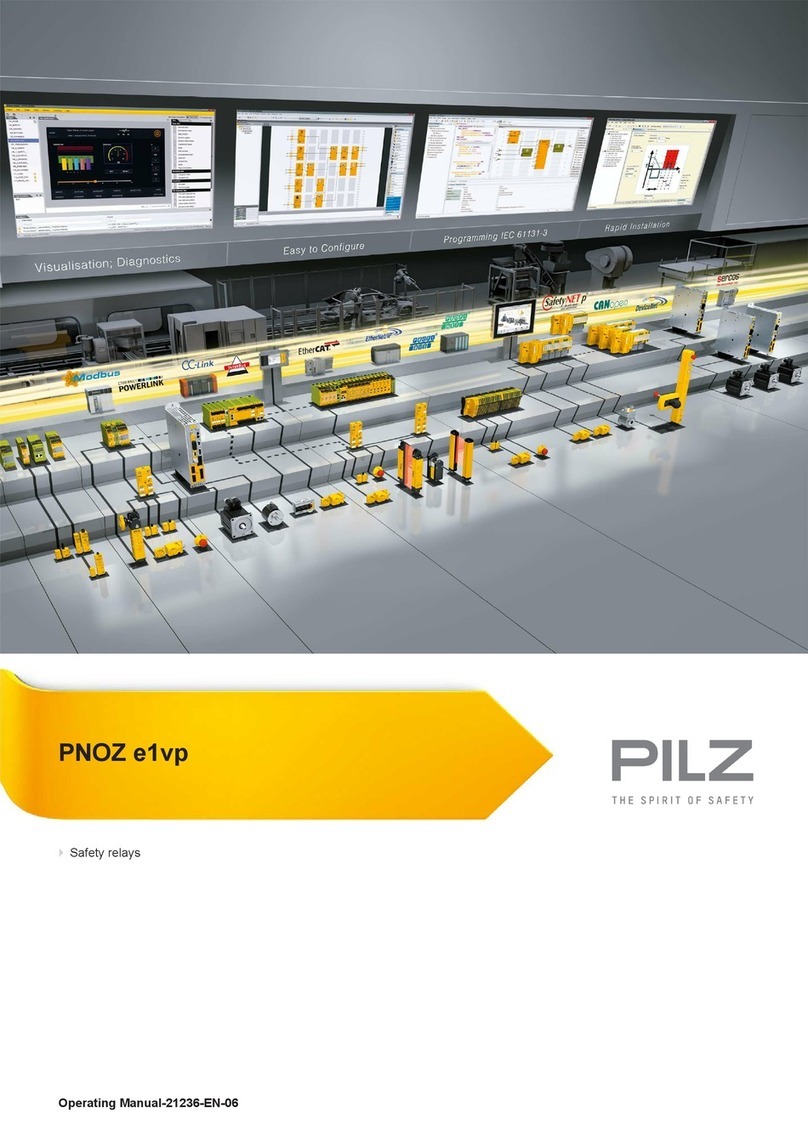 Pilz PNOZ e1vp Manuel utilisateur
