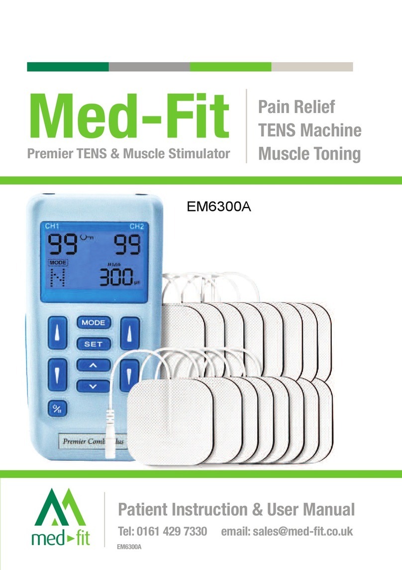 Med-Fit EM6300A Mode d’emploi