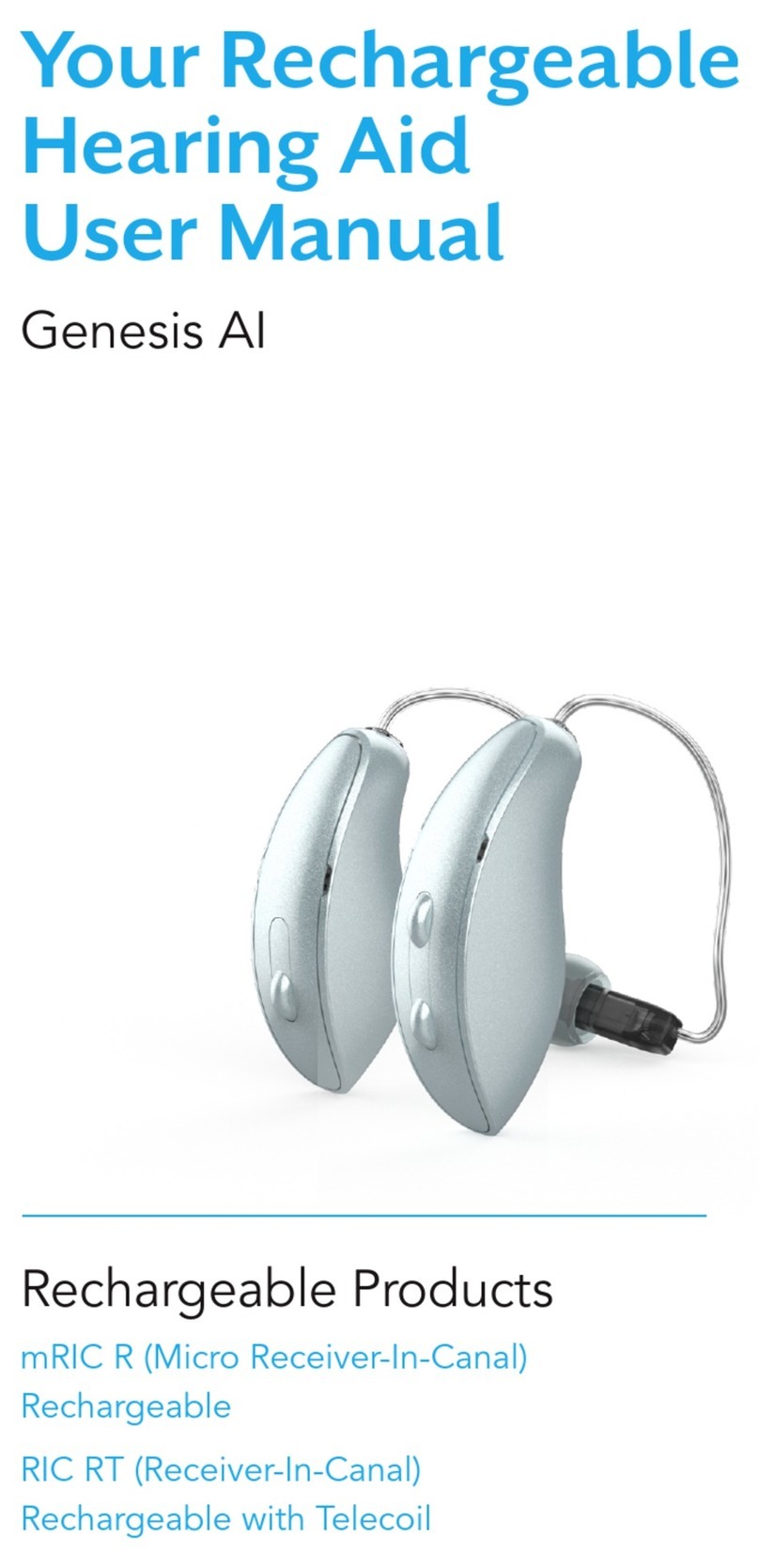 Starkey Genesis AI Manuel utilisateur Starkey Genesis AI Manuel utilisateur