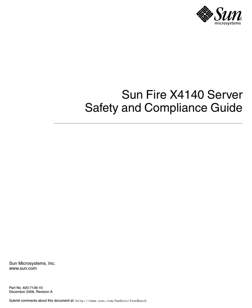 Sun Microsystems Sun Fire X4140 Manuel d'installation et d'exploitation