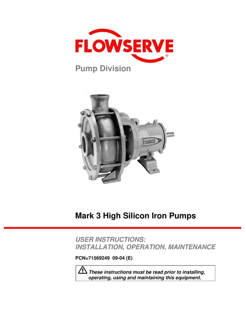Flowserve Mark 3 Manuel utilisateur