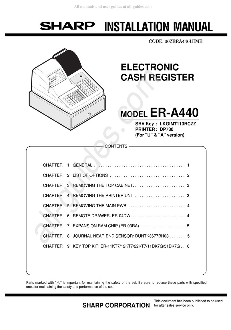 Sharp ER-A440 Manuel utilisateur