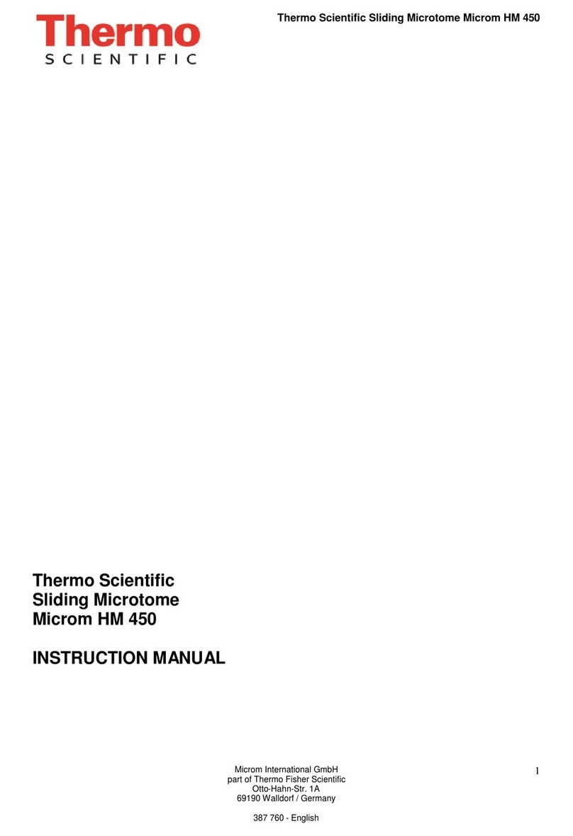Thermo Scientific HM 450 Manuel utilisateur