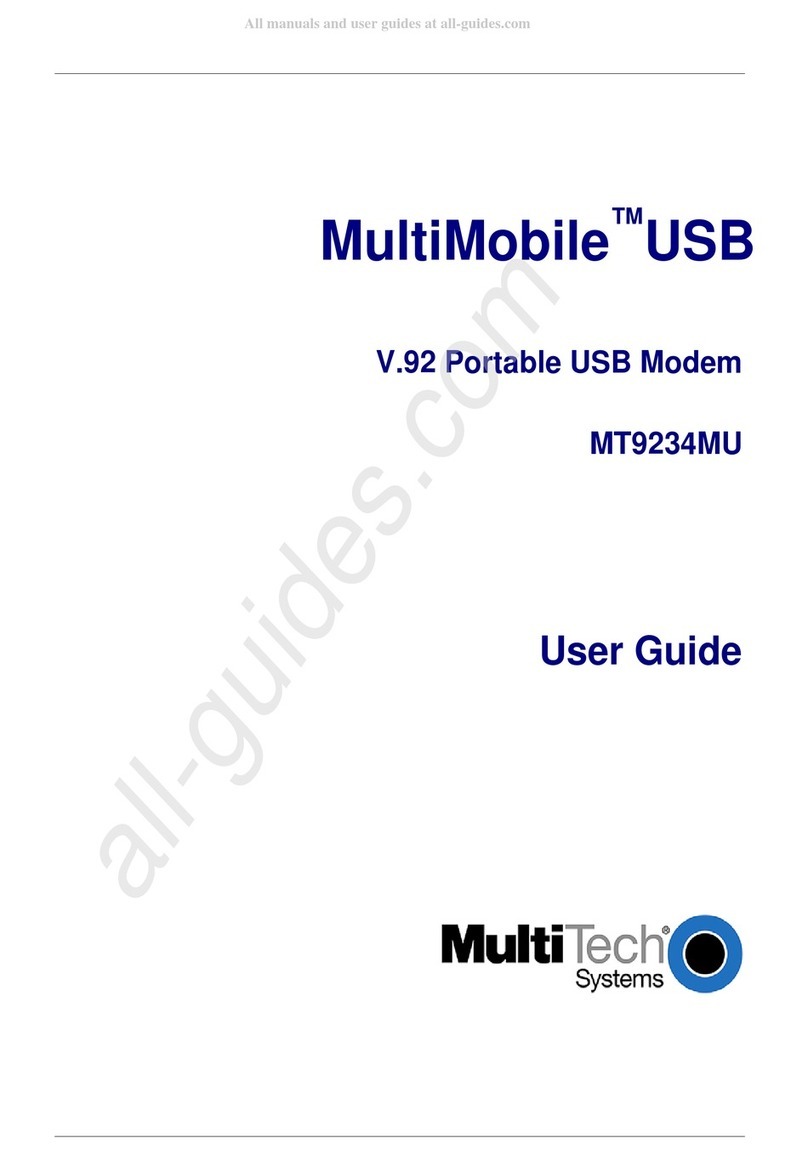 Multitech MultMobile MT9234MU Manuel utilisateur