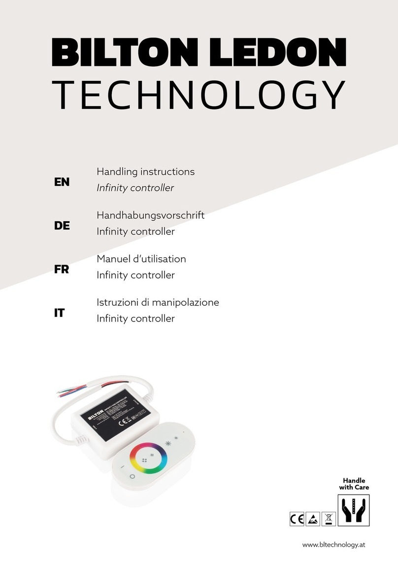BILTON Infinity Controller Manuel utilisateur