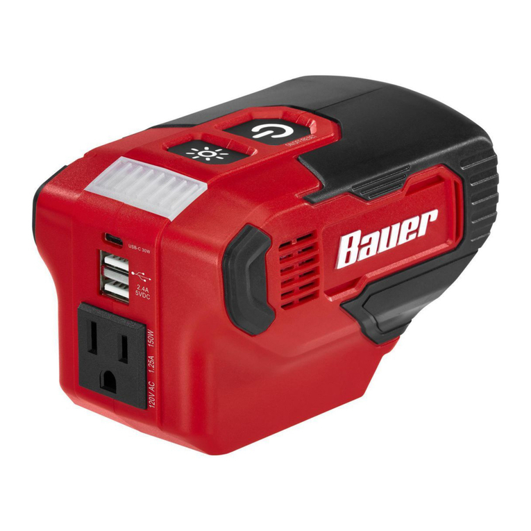 Bauer HYPERMAX LITHIUM 2209C-B Manuel utilisateur