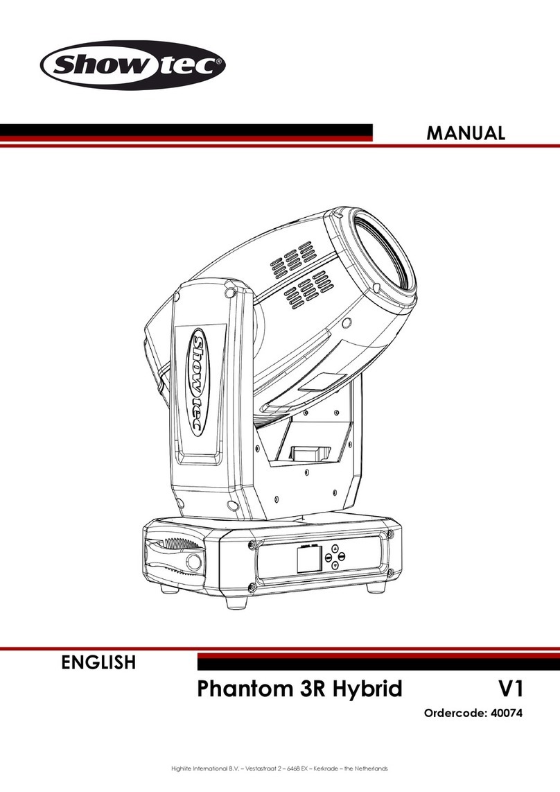 Show Tec Phantom 3R Hybrid V1 Manuel utilisateur