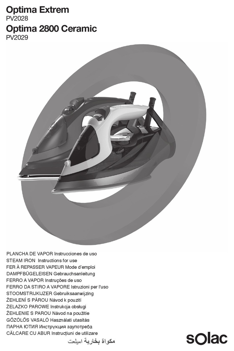 SOLAC Optima Extrem Manuel utilisateur