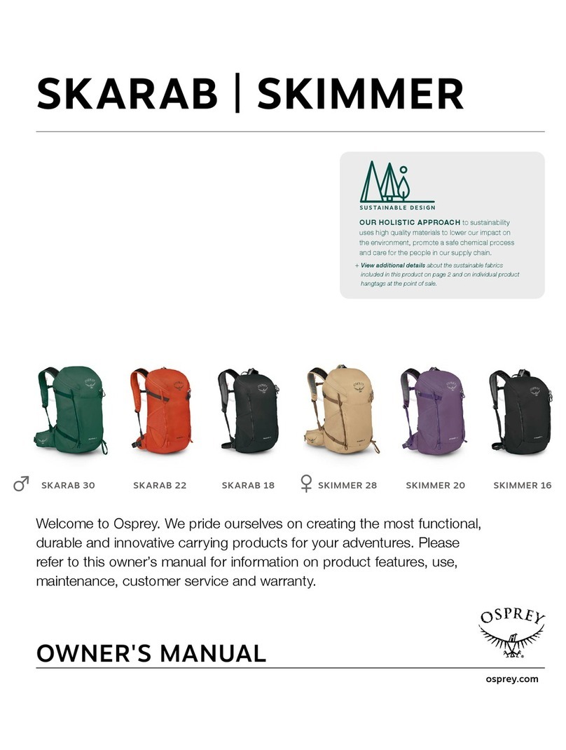 Osprey SKARAB 30 Manuel utilisateur