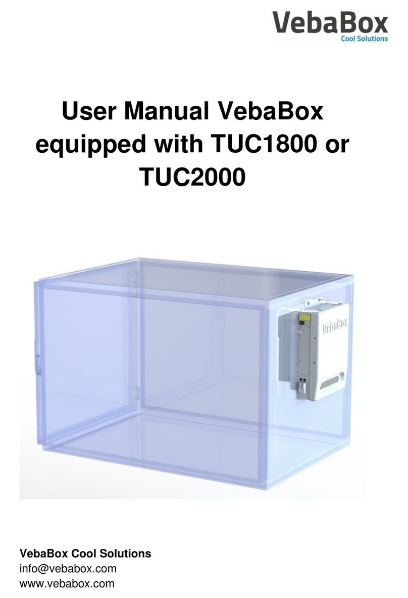 Vebabox TUC1800 Manuel utilisateur