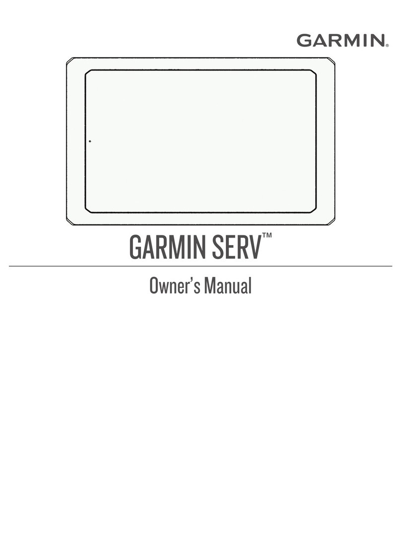 Garmin SERV Manuel utilisateur