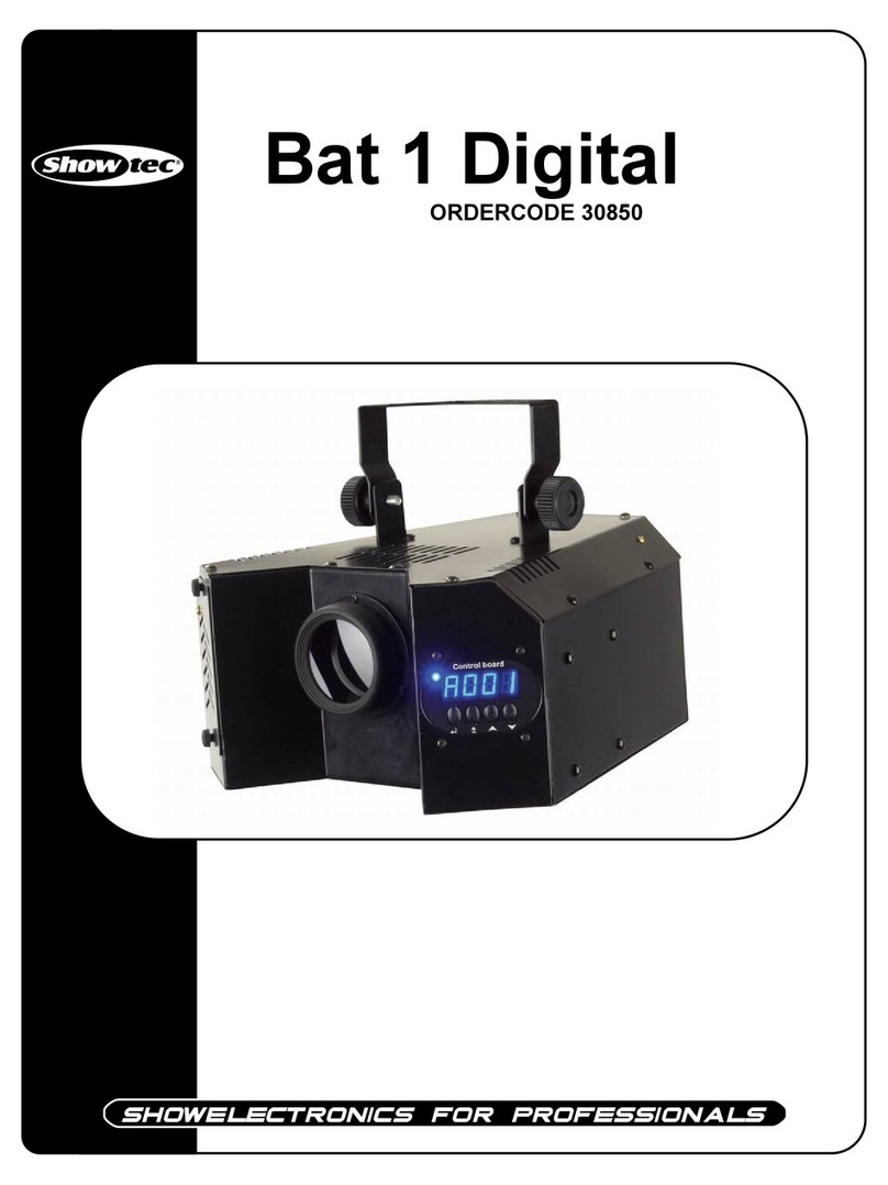 Show Tec Bat 1 Digital Manuel utilisateur
