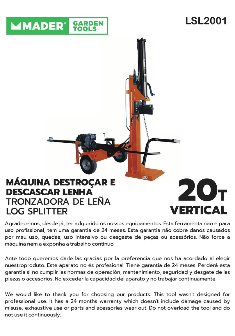 MADER LSL2001 Manuel utilisateur