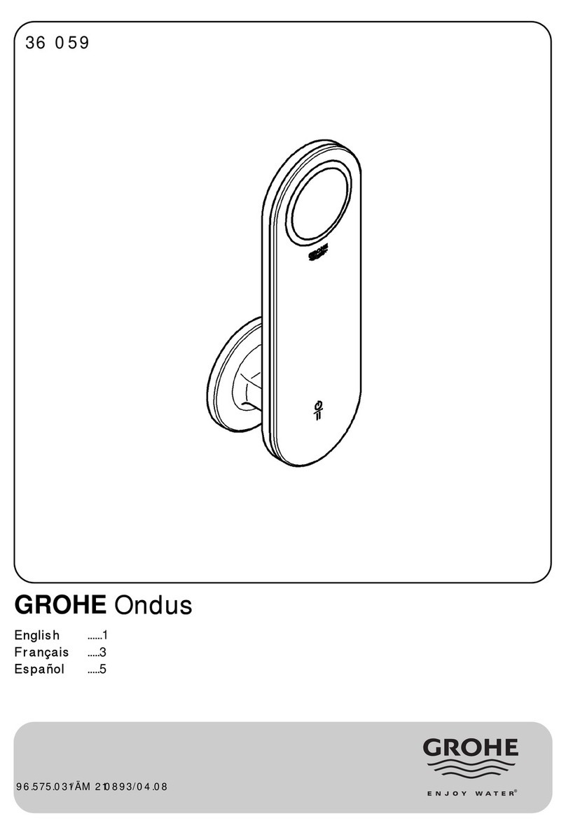 Grohe Ondus 36 059 Manuel utilisateur