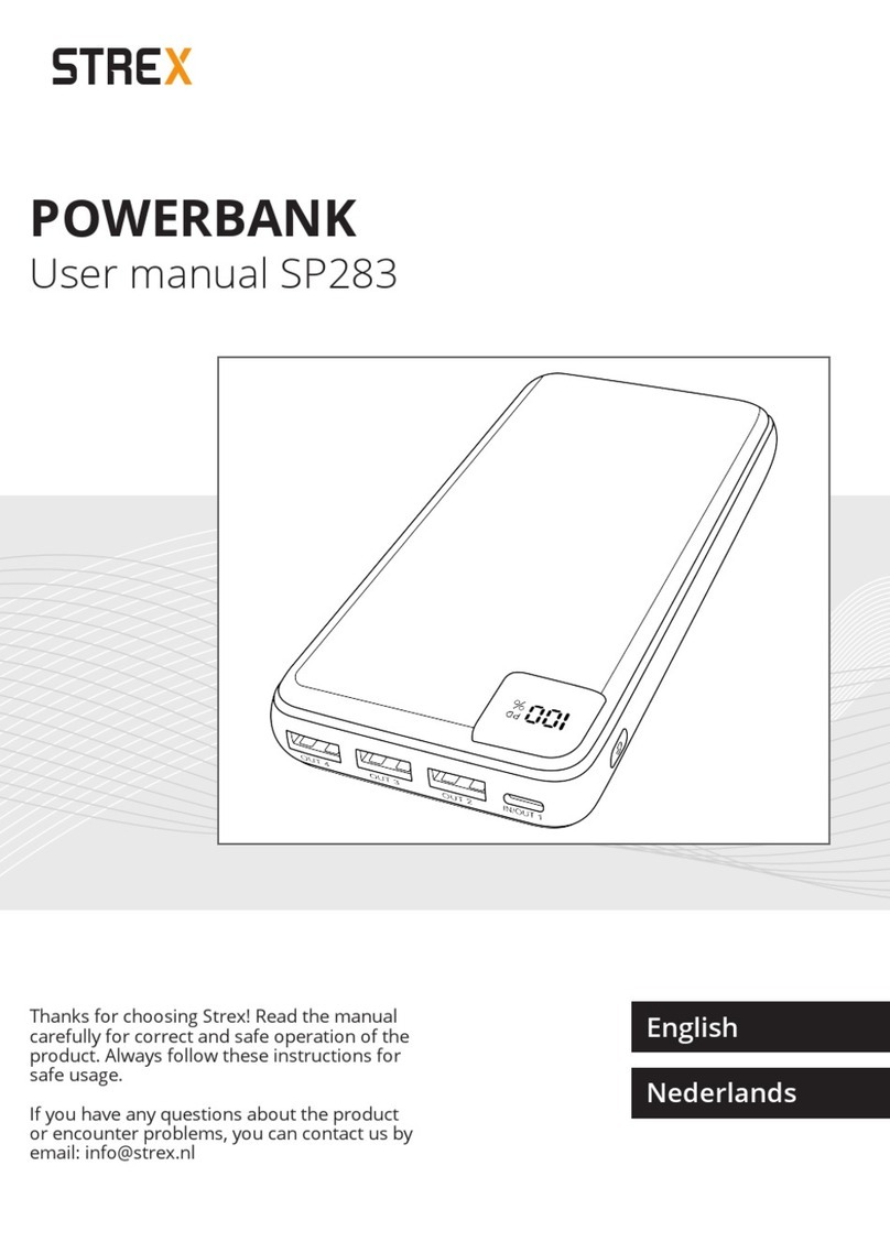 strex SP283 Manuel utilisateur strex SP283 Manuel utilisateur