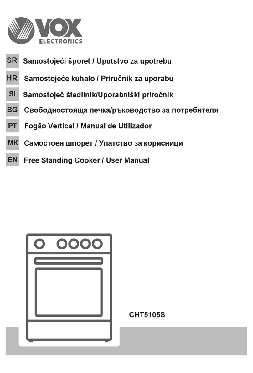 VOX electronics CHT5105S Manuel utilisateur