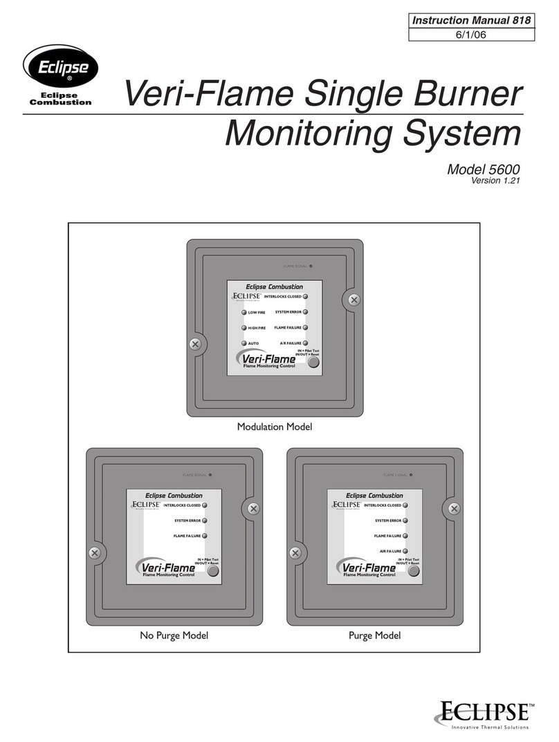 Eclipse VeriFlame 5600 Manuel utilisateur