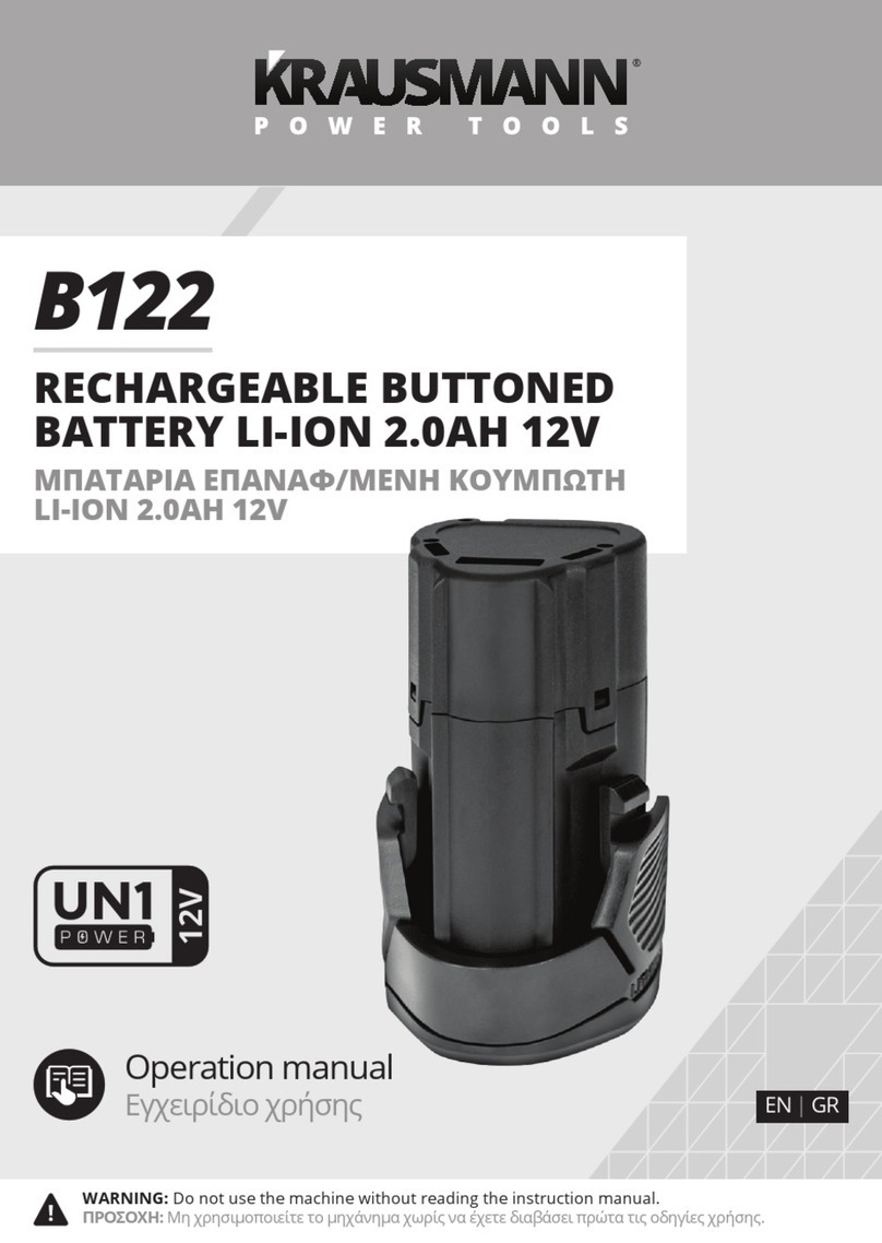 KRAUSMANN B122 Manuel utilisateur