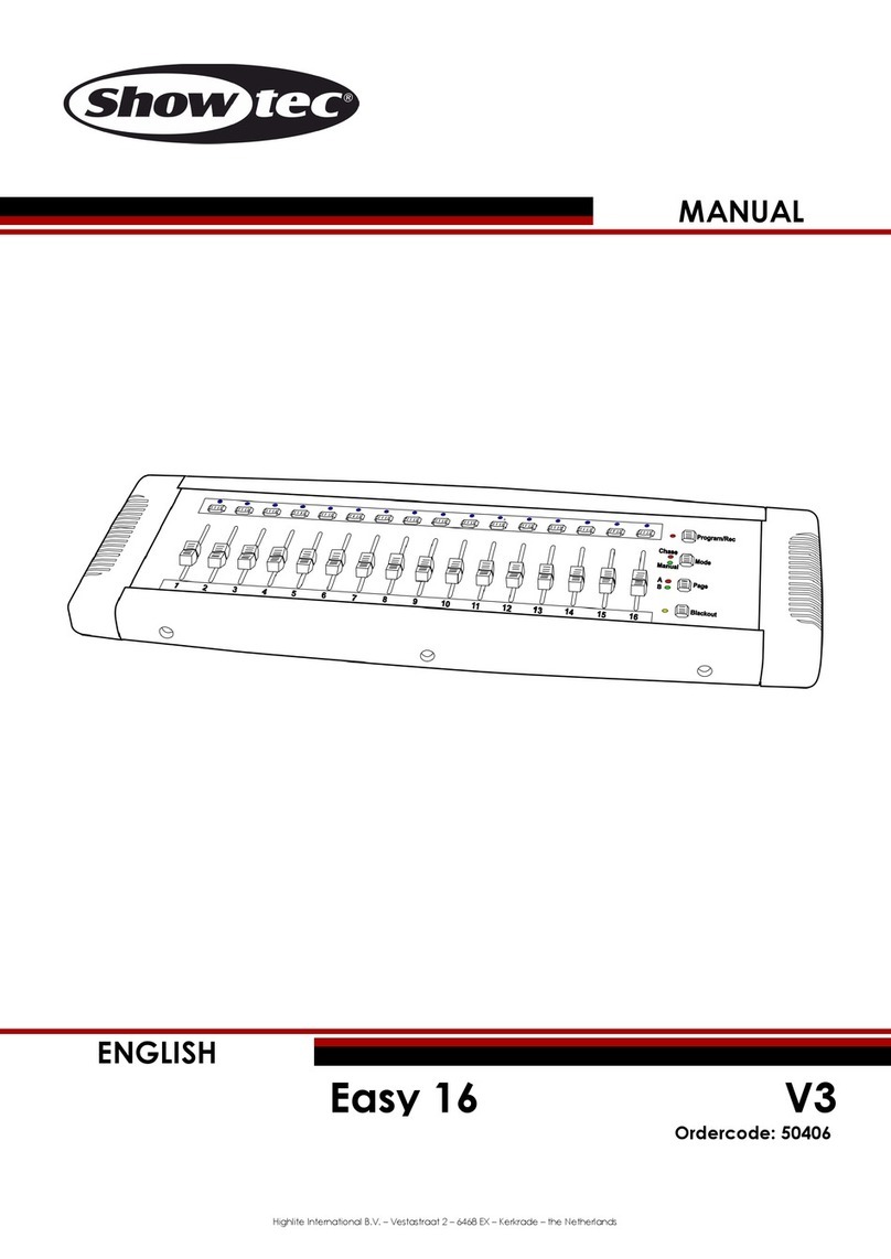 Show Tec Easy 16 V3 Manuel utilisateur