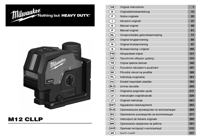 Milwaukee 4933478101 Manuel utilisateur