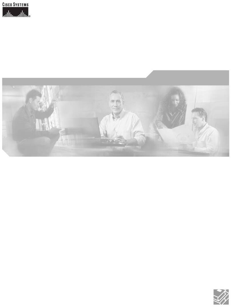 Cisco ME 3400 Manuel