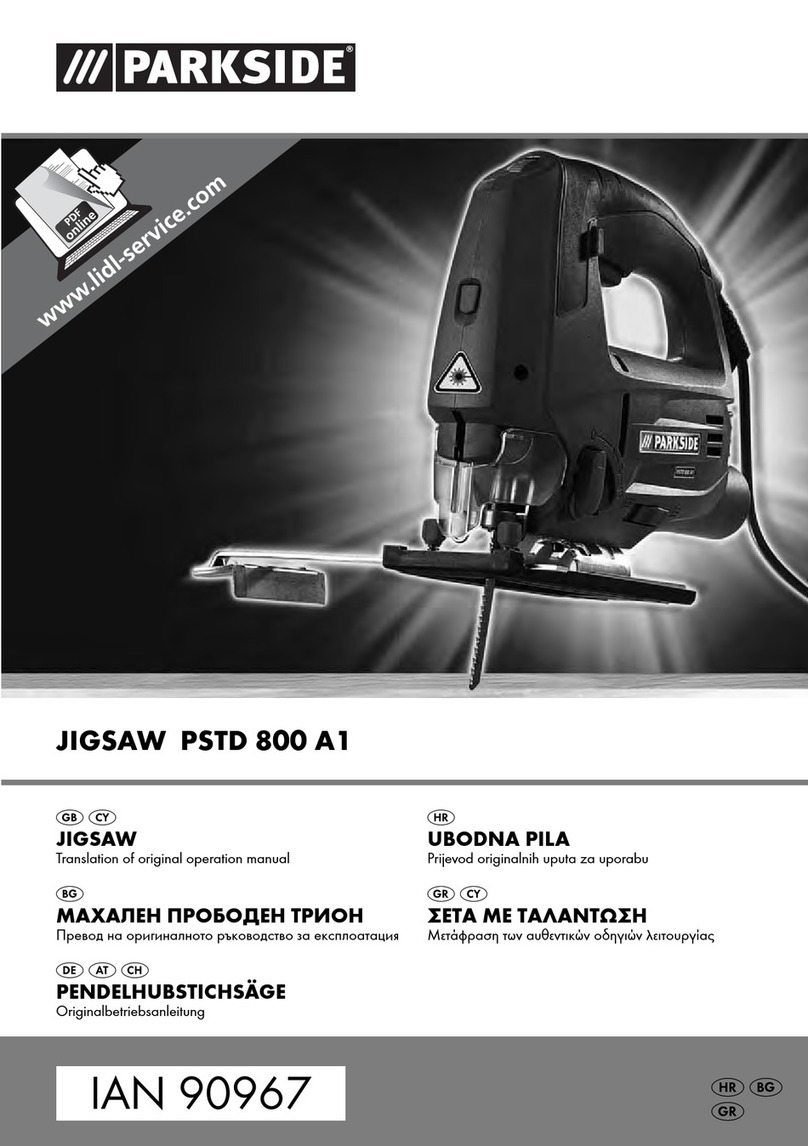 Parkside 90967 Manuel du propriétaire