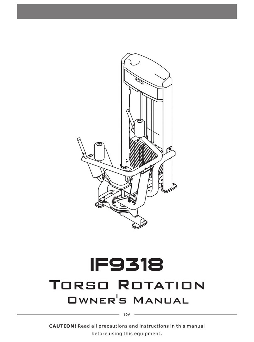 Aerofit IF9318 Manuel utilisateur Aerofit IF9318 Manuel utilisateur