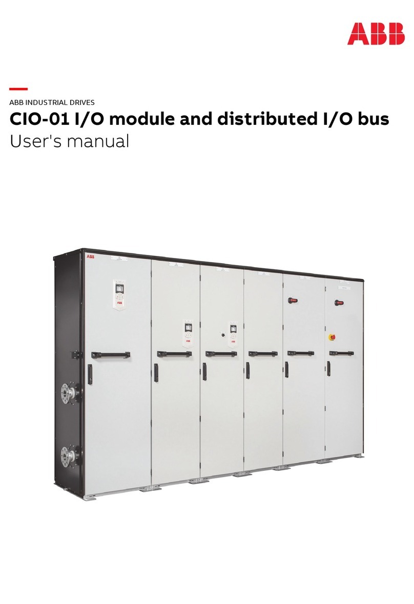 ABB CIO-01 Manuel utilisateur