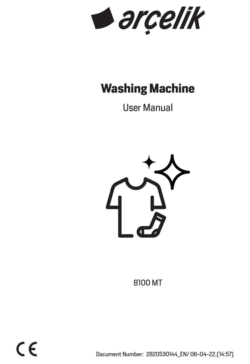 arcelik 8100 MT Manuel utilisateur