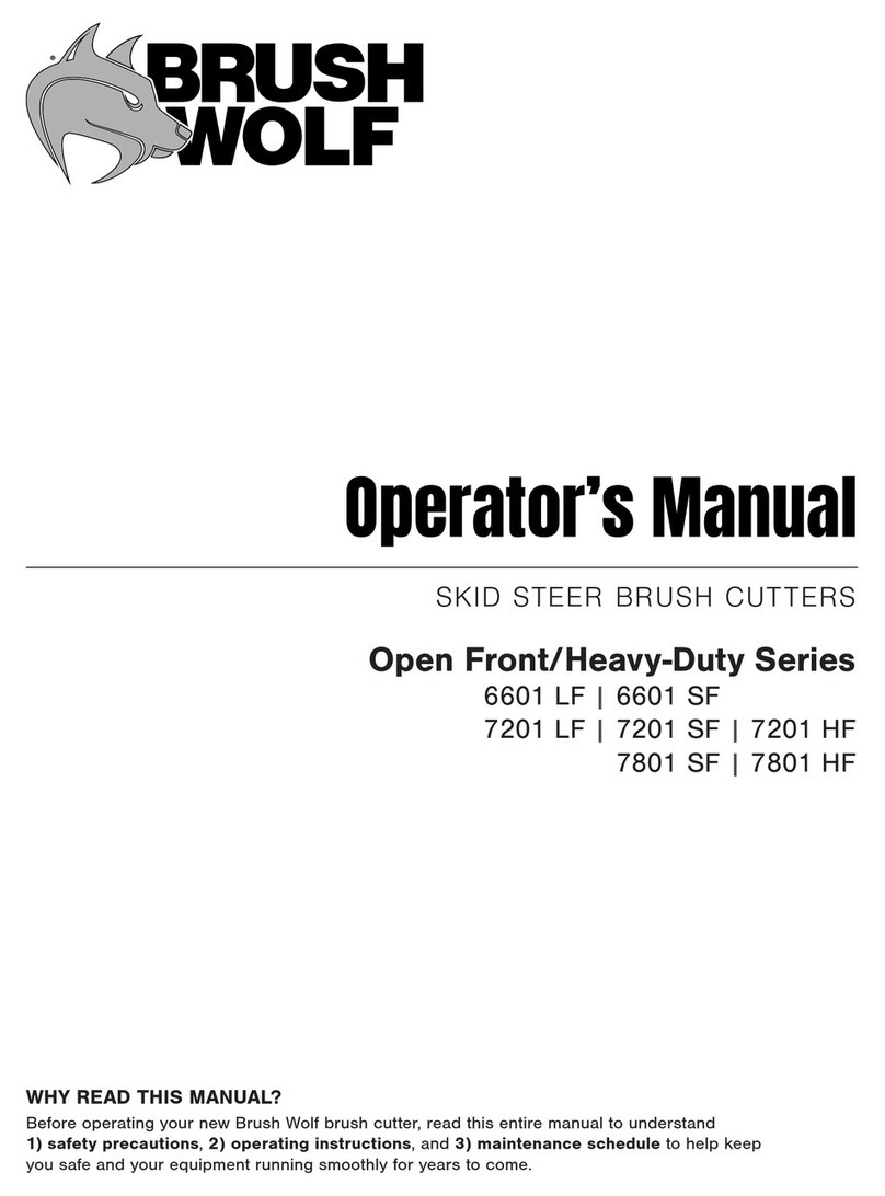 Brush Wolf Open Front Series Manuel utilisateur Brush Wolf Open Front Series Manuel utilisateur