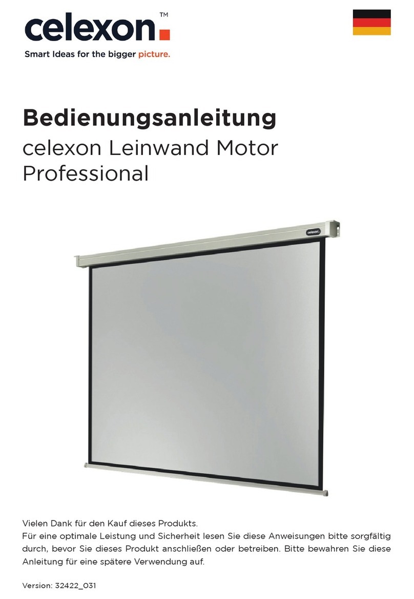 Celexon Electric Professional Manuel utilisateur