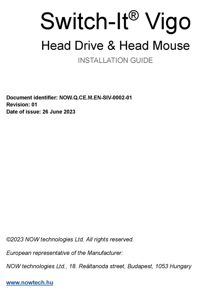 Now Technologies Switch-It Vigo Manuel utilisateur