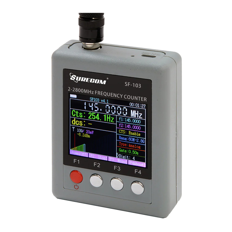 Surecom SF-103 Manuel utilisateur