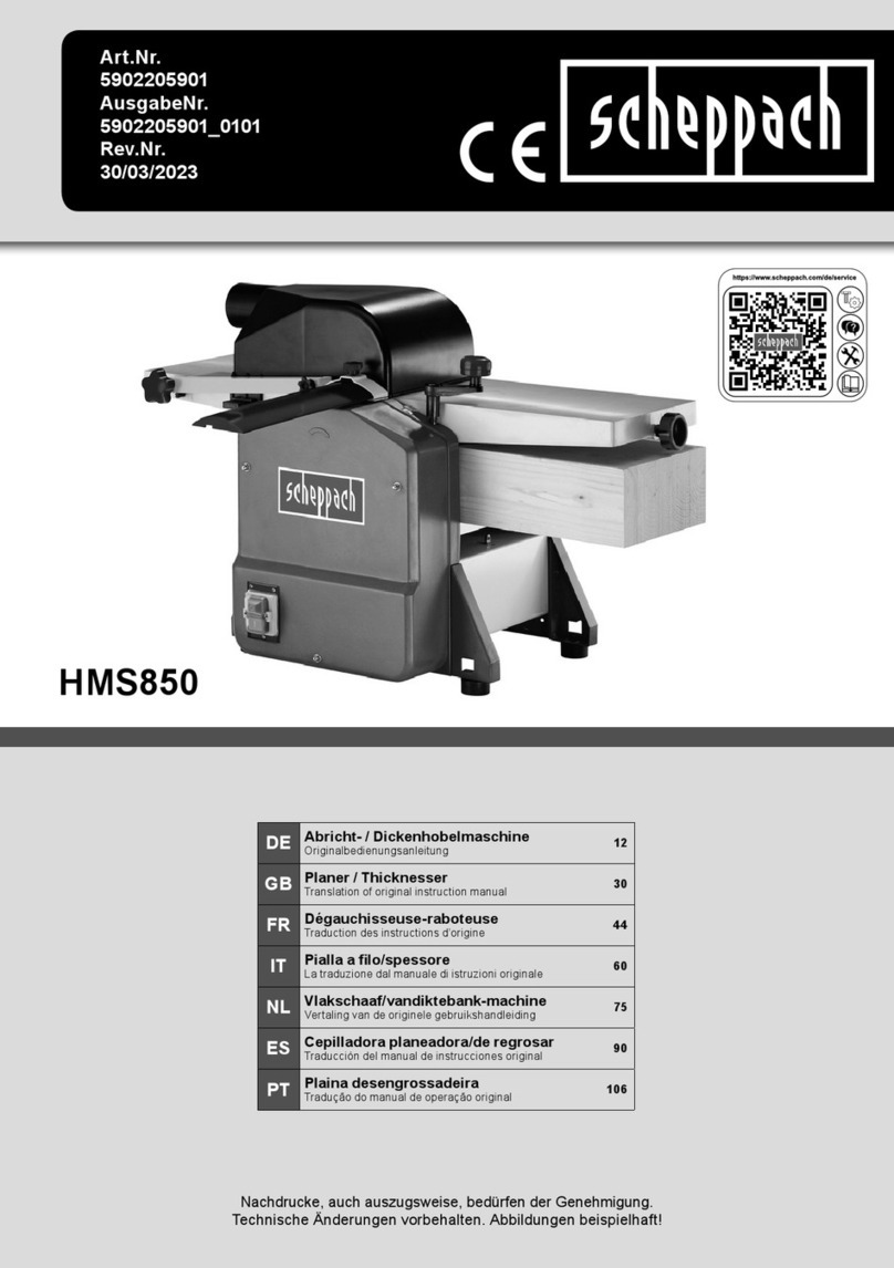 Scheppach HMS850 Guide de l'utilisateur