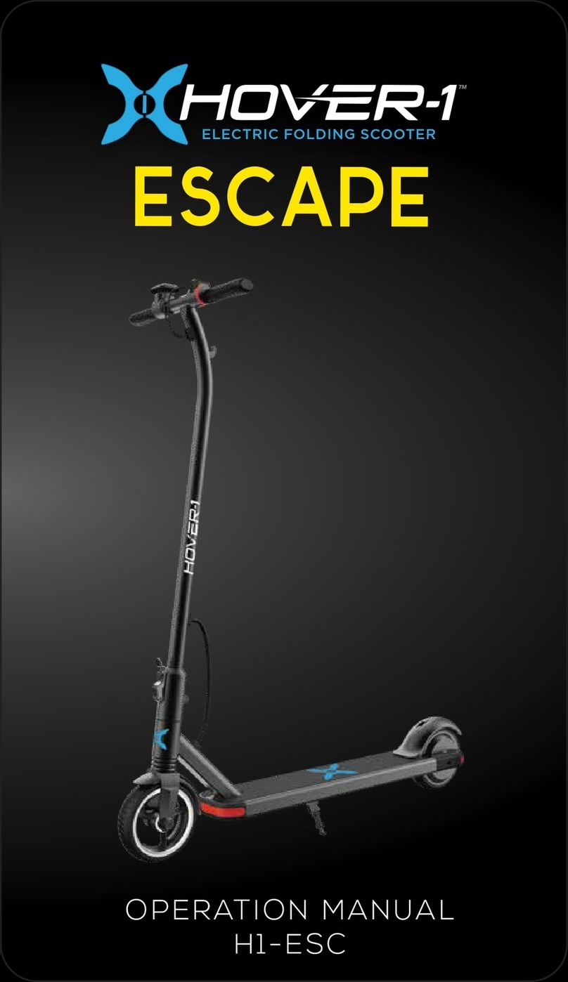 Hover-1 ESCAPE Manuel utilisateur