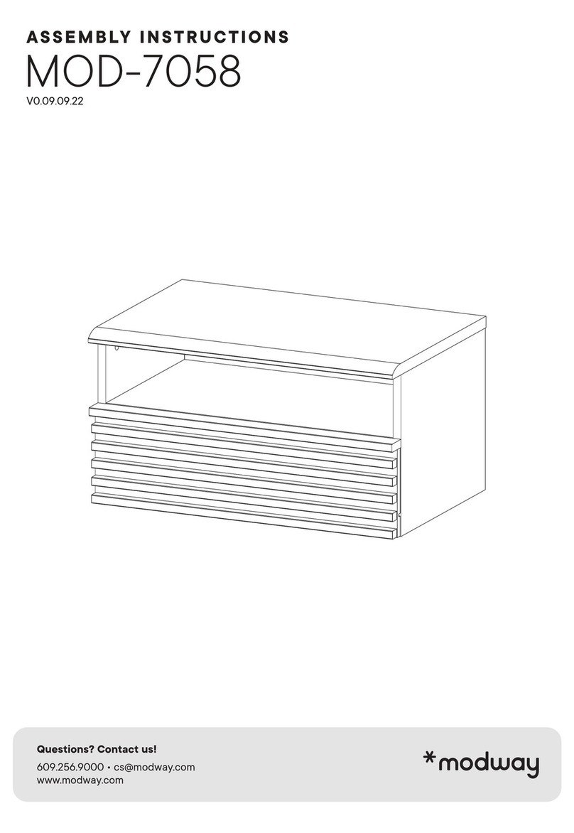 modway Render MOD-7058 Manuel utilisateur