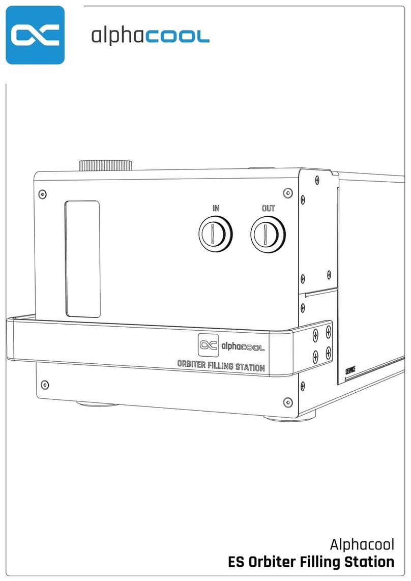 Alphacool 13093 Manuel utilisateur