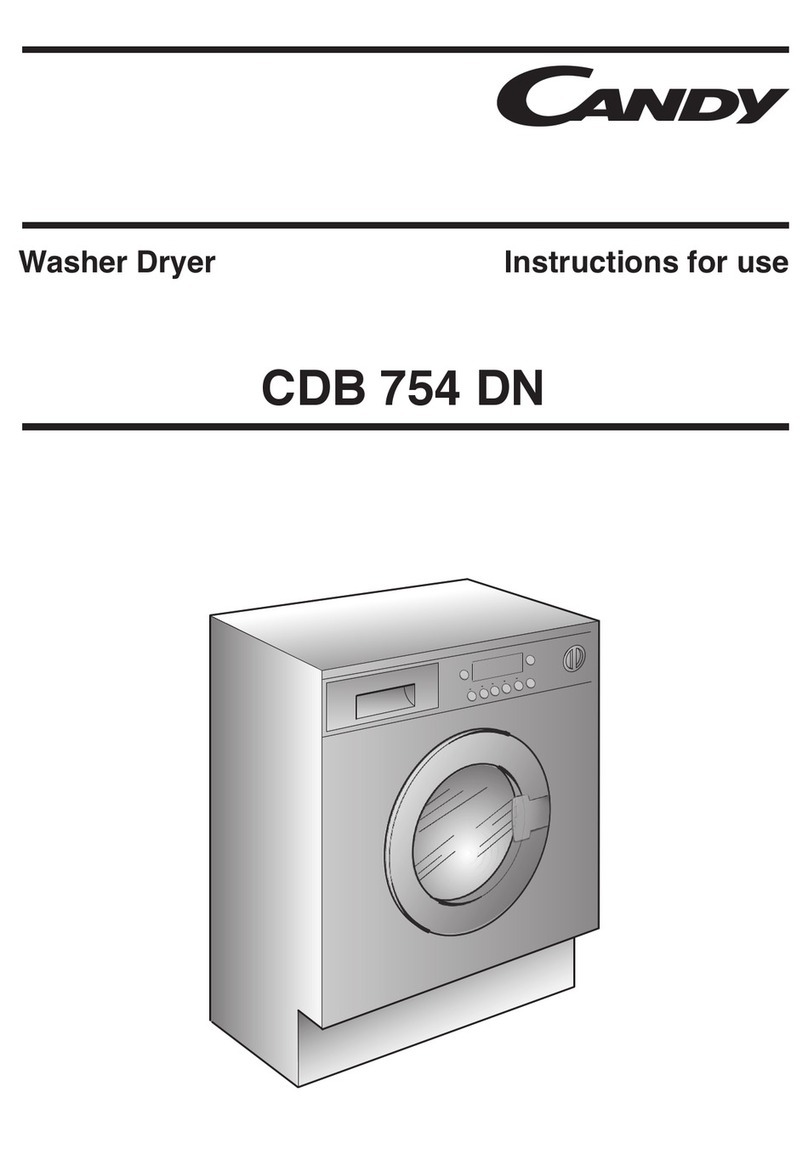 Candy CDB 754 DN Manuel utilisateur